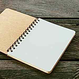 Kraft Sipiralli Logo Baskılı Defter