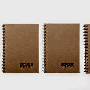 Kraft Sipiralli Logo Baskılı Defter